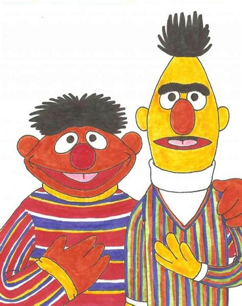 Bert And Ernie Muppets Sesame Street Jim Henson