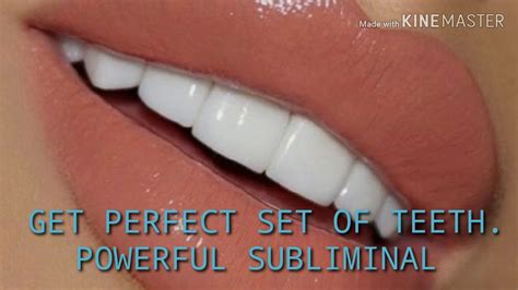 Get Perfect White Teeth Instantlyextremely Powerful Subliminal Youtube