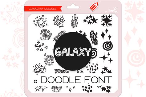 Galaxy Dingbats Font By Wadlen Creative Fabrica