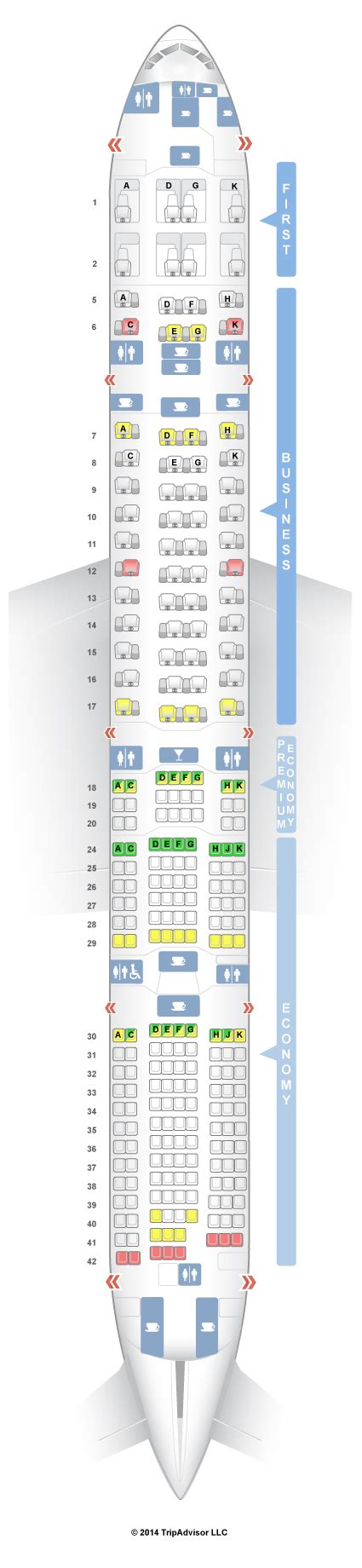 Seatguru Seat Map Ana Boeing 777 300er 77w V1