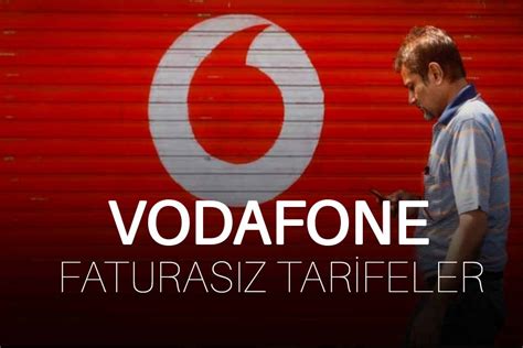 Vodafone Faturas Z Tarifeler Sms Ile Yap Lan Paketler Obul