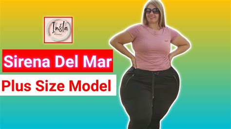 Sirena Del Mar 🇨🇦 Canadian Plus Size Curvy Model Body Positivity Influencer Wiki