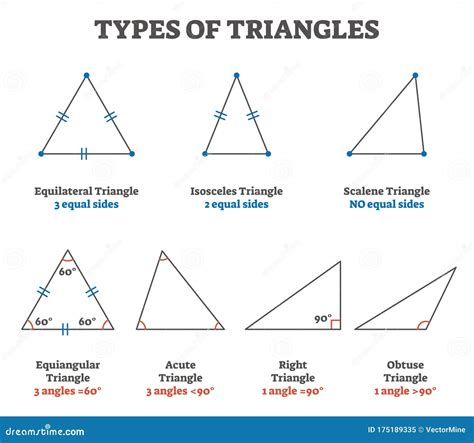 Different Types Of Triangles With Definitions Angles