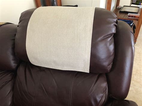 Recliner Headrest Cover Furniture Protector Upholstery Etsy