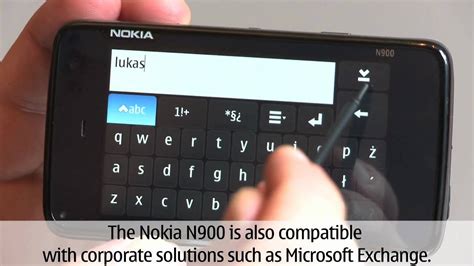Nokia N900 Wideoprezentacja English Subtitles Youtube