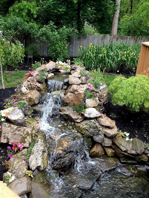 Small Backyard Waterfall Design Ideas 19 Waterfalls Backyard Ponds