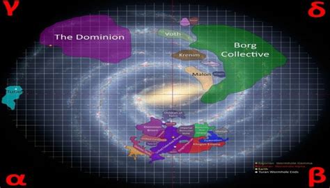 United Federation Of Planets Map