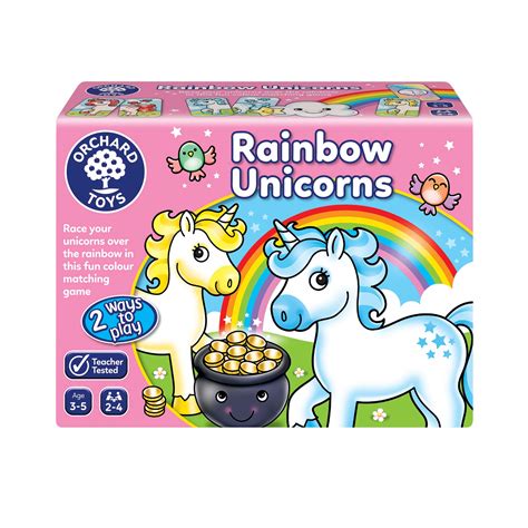 Buy Orchard Toys Rainbow Unicorns Memory Matching Game For Learning