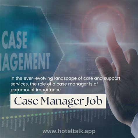 Case Manager Job - HotelTalk - For Hoteliers | Guests | Hotel