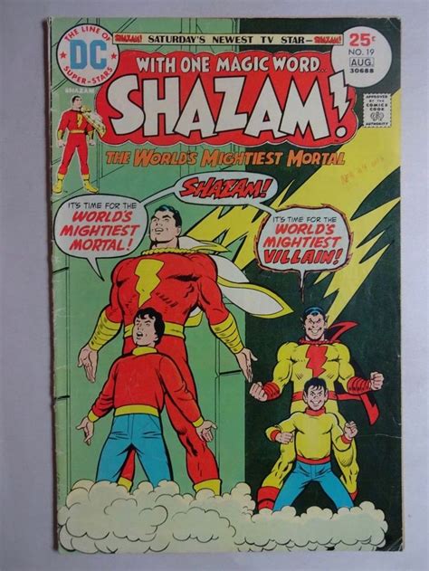 Shazam Captain Marvel Shazam Shazam Dc Comic Books