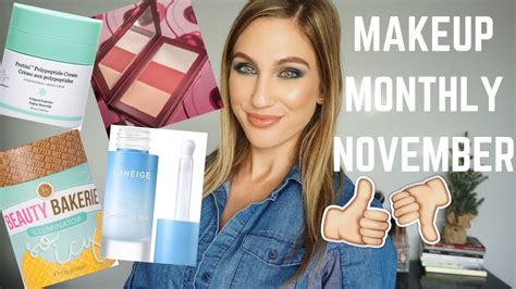 Makeup Monthly │ Faves Fails And Fine Products │ November 2018 Youtube