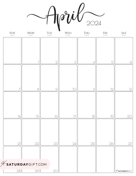 2024 Calendar Printable Vertical Helga Kaylil