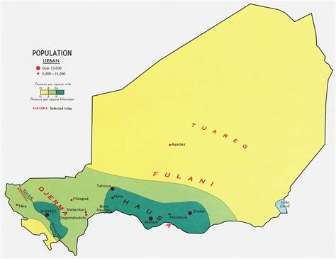 Níger Mapas Geográficos Do Níger