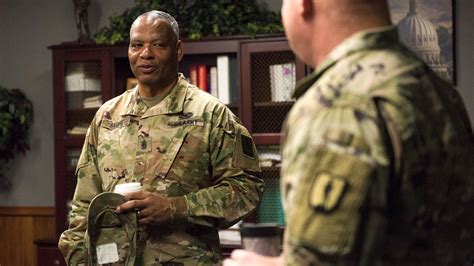 Army Guard Csm Speaks At Ausa Webinar Ausa