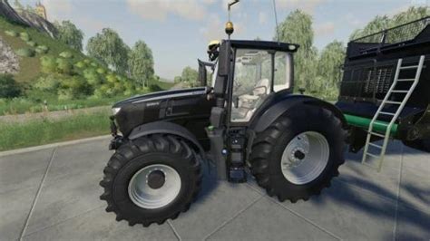 John Deere 6r Black Green Edition V1004 Mod Farming Simulator