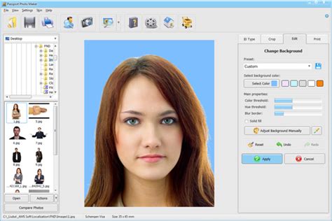There's also an option of visiting your local printing studio, they will be able to delete the color professionally. Passport Photo Maker: Change Background for ID Photo
