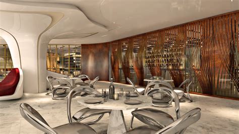 Bishop Design Reveals Versatile Dining Space For Zaha Hadid Designed