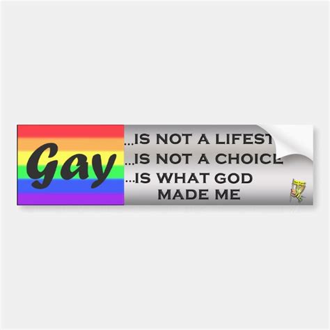 Gay Is Bumper Sticker