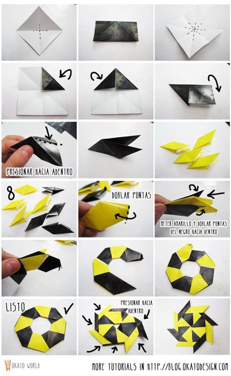 Step By Step Origami Transforming Ninja Star Instructions Jadwal Bus