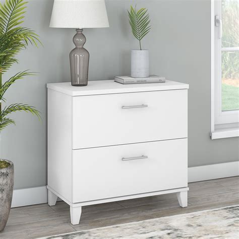Lateral file cabinets, also known as horizontal filing furniture, are crafted in a variety of styles and wood finishes in effort to seamlessly match your existing decor.</p> <p>choose from traditionally. 2 Drawer Lateral File Cabinet in White