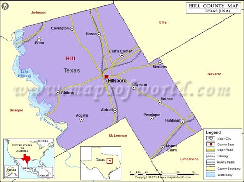 10 homes for sale in hubbard, tx. Hill County Map | Map of Hill County, Texas
