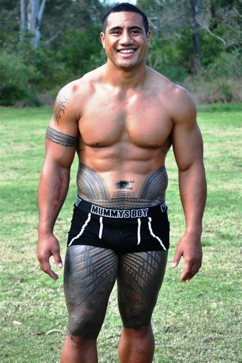 Samoan Man Polynesian Men Pinterest Samoan Men Marquesan Tattoos