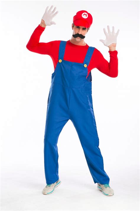 Super Mario Luigi Mario Cosplay Costume For Adults Halloween Costume Costume Party World