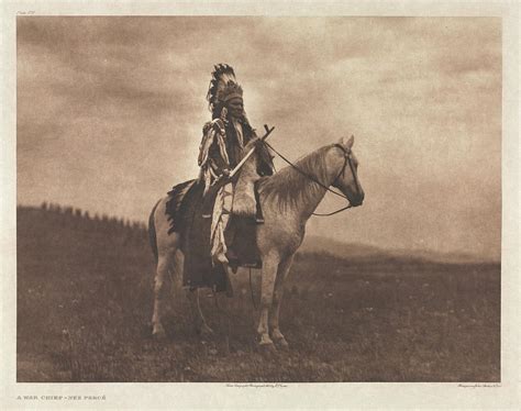 A War Chief 1905 Painting By Edward Sheriff Curtis Pixels