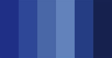 Deep Blues Color Scheme Blue