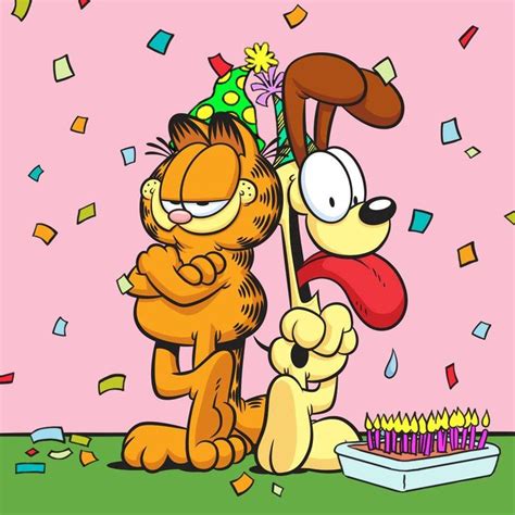 His presidency was impactful, but cut short after 200 days when he. Pin on Garfield & Odie