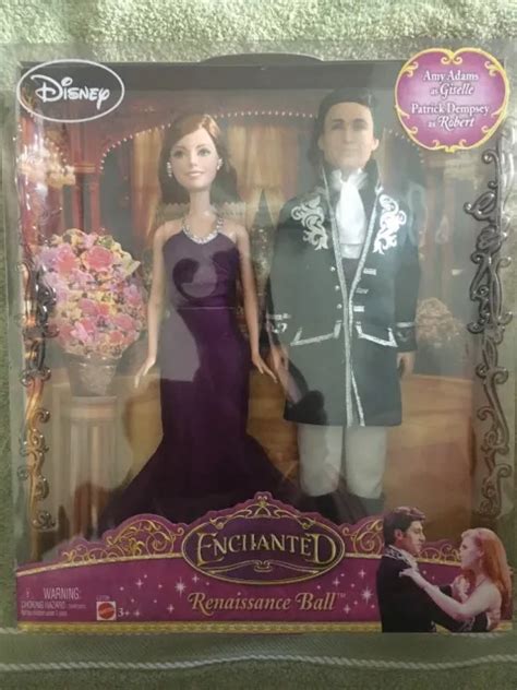 Disney Enchanted Robert Giselle Renaissance Ball Barbie Patrick Dempsey Amy Adam Picclick