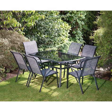 Be it a luxury terrace, an intimate balcony or a front lawn, having an outside space is all that matters. Seville Patio Set 7pc | Garden Furniture