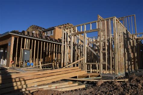 New Home Construction Framing In The Southwest Editorial Photo Image