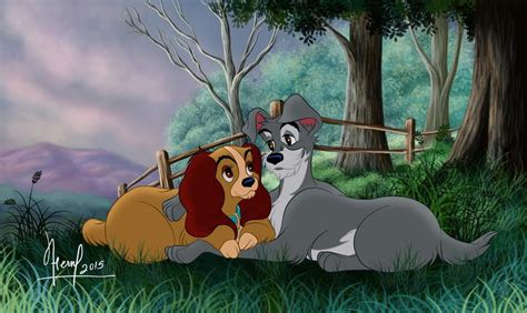 The Lady And The Tramp By Fernl On Deviantart Lady And The Tramp
