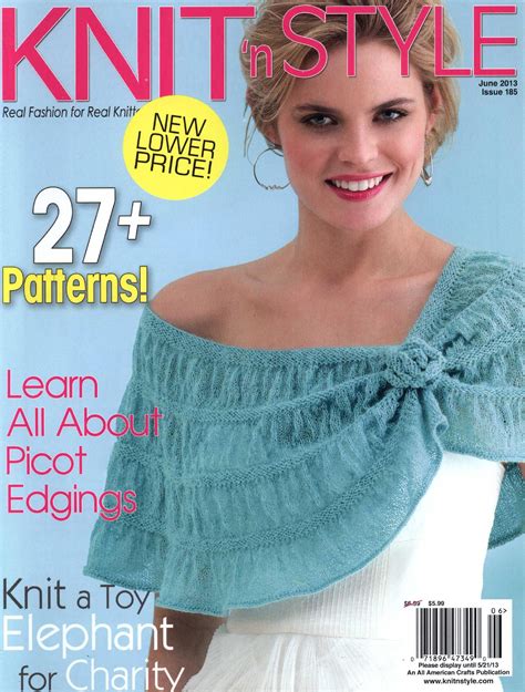 Knitnstyle 185 2013 06 Knitted Dishcloth Patterns Free Knit Dishcloth