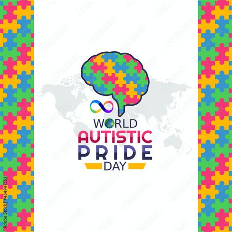 Vector Graphic Of World Autistic Pride Day Good For World Autistic Pride Day Celebration Flat