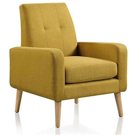 Dazone Accent Chair Modern Comfy Arm Chair Upholstered Armchair Tufted