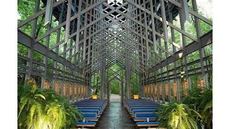 The Thorncrown Chapel By E Fay Jones Homesthetics Inspiring Ideas For