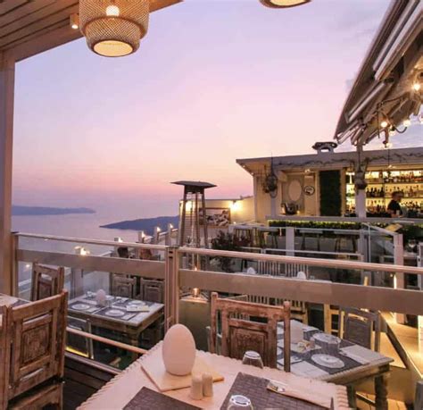 Top Santorini Restaurants With A View 2024 List