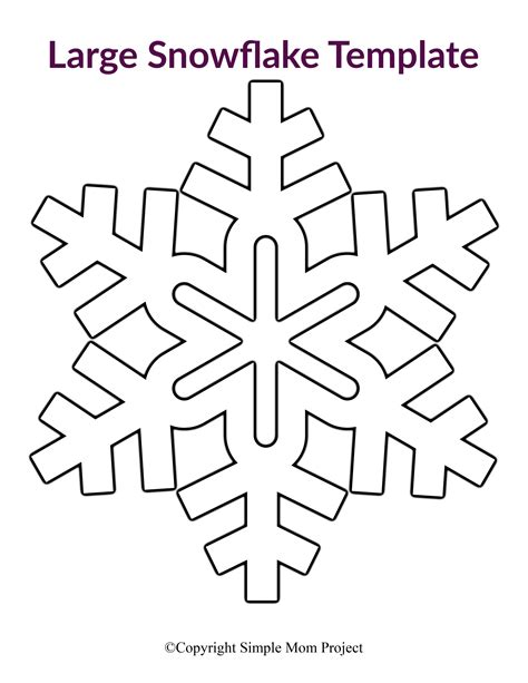 Christmas Snowflake Template 9 Amazing Snowflake Templates And