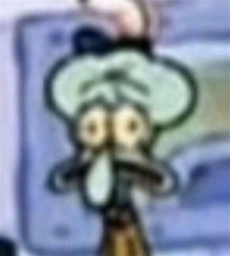 Distressed Squidward Blank Template Imgflip