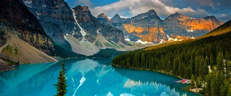 Moraine Lake Wallpaper 4k Banff National Park Mountains