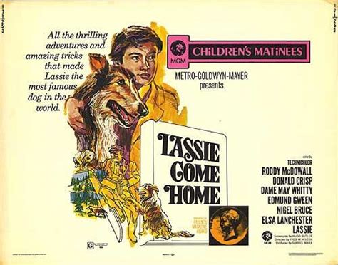 lassie come home authentic original 28 x 22 movie poster 1943 art print poster