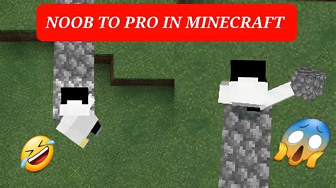 Minecraft Noob To Pro Youtube