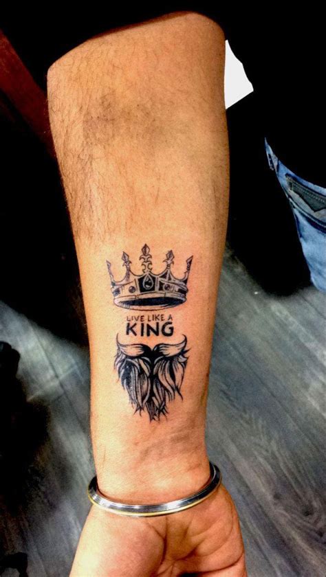 King Crown Tattoo King Tattoos Tattoo Model Mann Tattoo Models