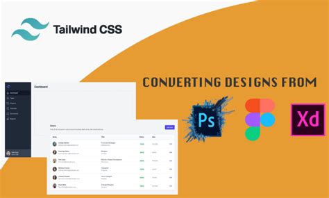 Convert Xd Sketch Figma And Psd Designs To Html Tailwind Css By Cloud