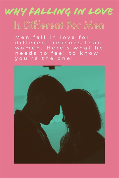 Why Falling In Love Is Different For Men Falling In Love Love And