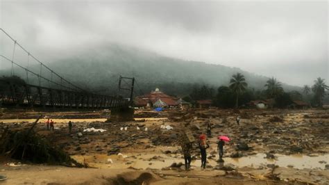 Bencana Longsor Dan Banjir Bandang Lebak Banten Landslides And Flash