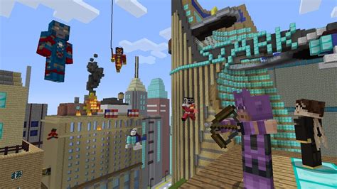 Co Optimus News Marvel Comes To Minecraft On The 360