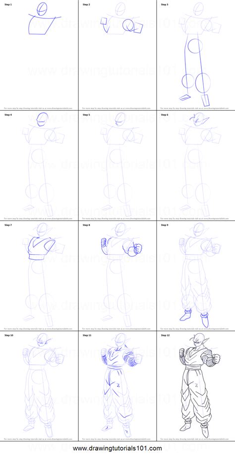 In this tutorial, we will draw shenron from dragon. How to Draw Piccolo from Dragon Ball Z printable step by step drawing sheet ...